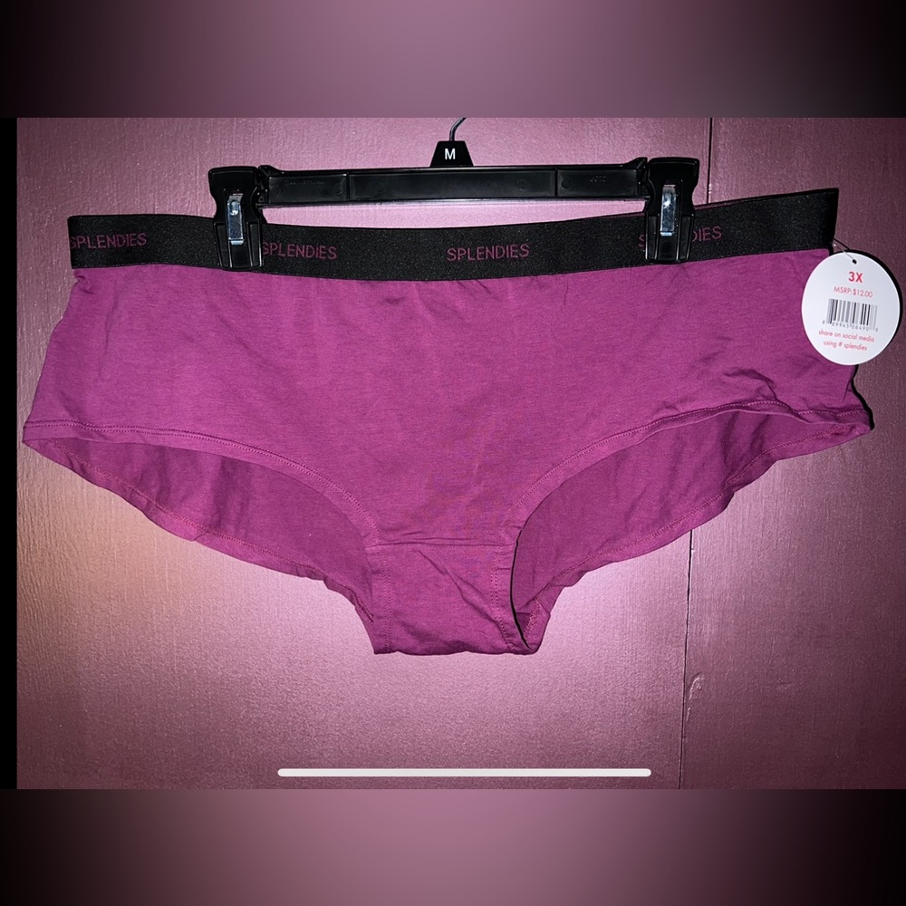 3/$18 NWT Plus Size Splendies Panties